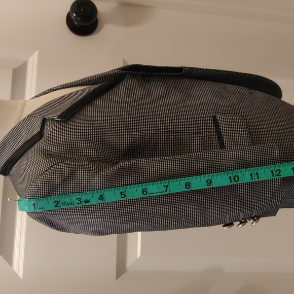 Mini World, Black/gray boys one button front closure Formal Blazer - Picture 7 of 13